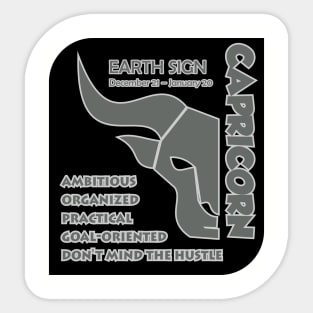 Zodiac Capricorn Sticker